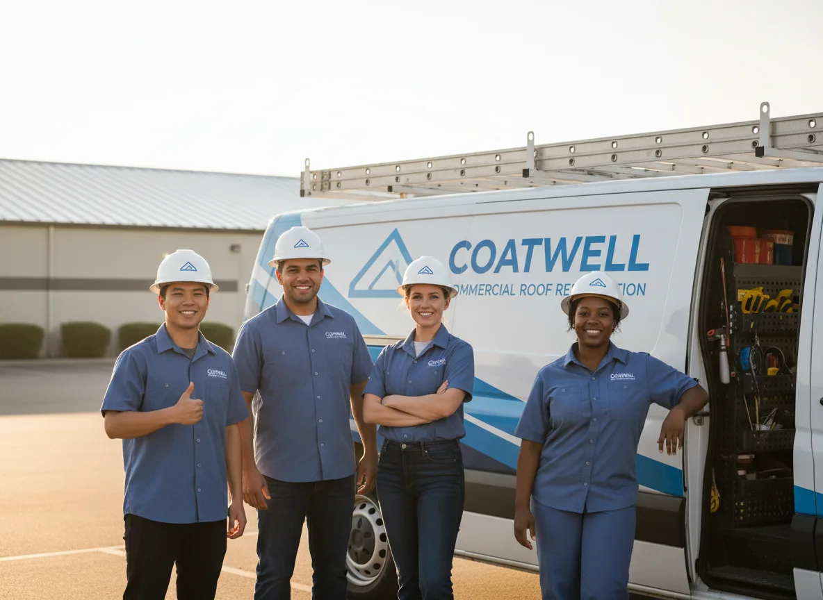 Commercial roof coating company in Model, CO
